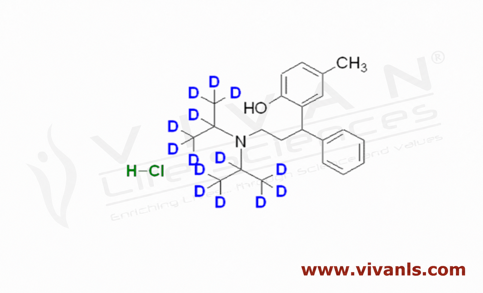 Stable Isotope Labeled Compounds-Tolterodine-d14 hydrochloride-1787659571.png